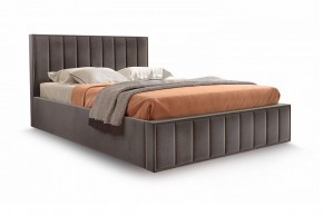 Кровать "Вена" 1400 СТАНДАРТ Вариант 3 Мора коричневый + ортопедическое основание на 5 опорах в Нягани - nyagan.ok-mebel.com | фото