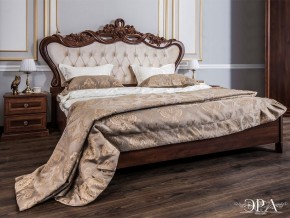 Кровать с мягким изголовьем Афина 1600 (караваджо) в Нягани - nyagan.ok-mebel.com | фото