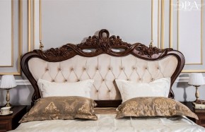 Кровать с мягким изголовьем Афина 1600 (караваджо) в Нягани - nyagan.ok-mebel.com | фото 4