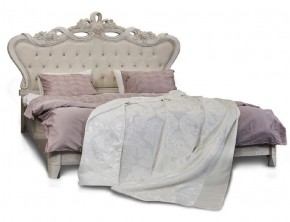 Кровать с мягким изголовьем Афина 1600 (крем корень) в Нягани - nyagan.ok-mebel.com | фото
