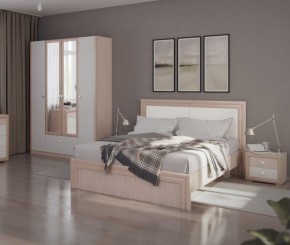 Кровать 1.6 Глэдис М31 с настилом и мягкой частью (ЯШС/Белый) в Нягани - nyagan.ok-mebel.com | фото 4