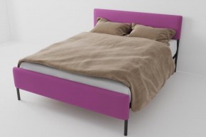Кровать Стандарт Мини с ортопедическим основанием 1200 (велюр розовый) в Нягани - nyagan.ok-mebel.com | фото