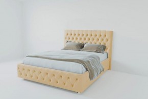 Кровать Версаль 900 без основания (экокожа бежевый) в Нягани - nyagan.ok-mebel.com | фото
