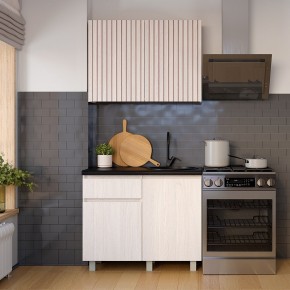Кухня Тренд 1.0 м (Ясень белый) в Нягани - nyagan.ok-mebel.com | фото