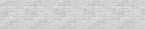 Кухонный фартук 610х3000х1,5 (композит) КМ Кирпич серый в Нягани - nyagan.ok-mebel.com | фото 1