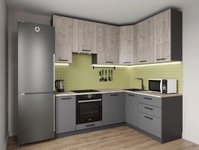 Кухонный гарнитур Антик 2200*1600 h950 (Стол. 26мм) в Нягани - nyagan.ok-mebel.com | фото
