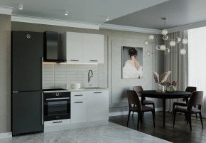 Кухонный гарнитур Белый Глянец 1600 (Стол. 38мм) в Нягани - nyagan.ok-mebel.com | фото