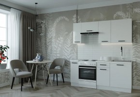 Кухонный гарнитур Белый Глянец 1800 (Стол. 26мм) в Нягани - nyagan.ok-mebel.com | фото