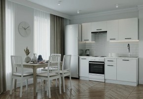 Кухонный гарнитур Белый Глянец 2000 (Стол. 26мм) в Нягани - nyagan.ok-mebel.com | фото