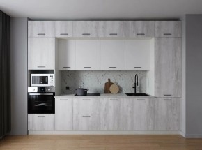 Кухонный гарнитур Бланка 3400 (Стол. 26мм) в Нягани - nyagan.ok-mebel.com | фото