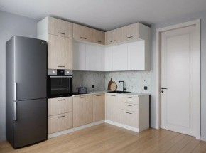 Кухонный гарнитур Демо 2200*1700 (Стол. 38мм) в Нягани - nyagan.ok-mebel.com | фото
