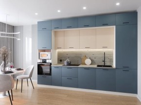 Кухонный гарнитур Фьюжн 3400 (Стол. 38мм) в Нягани - nyagan.ok-mebel.com | фото
