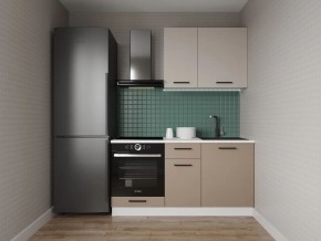 Кухонный гарнитур Каппучино 1600 (Стол. 26мм) в Нягани - nyagan.ok-mebel.com | фото