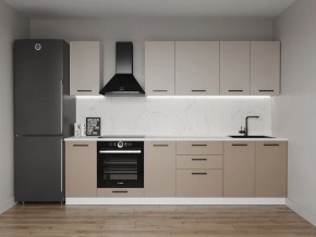 Кухонный гарнитур Каппучино 2800 (Стол. 26мм) в Нягани - nyagan.ok-mebel.com | фото