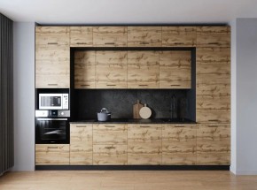 Кухонный гарнитур Крафт 3400 (Стол. 26мм) в Нягани - nyagan.ok-mebel.com | фото