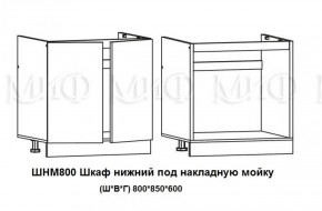 ЛИЗА-2 Кухонный гарнитур 1,6 Белый глянец холодный в Нягани - nyagan.ok-mebel.com | фото 6