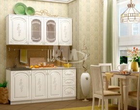 ЛИЗА-2 Кухонный гарнитур 1,7 Белый глянец холодный в Нягани - nyagan.ok-mebel.com | фото