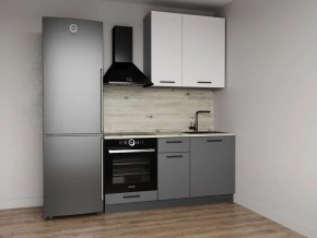 Кухонный гарнитур Меренга 1600 h950 (Стол. 38мм) в Нягани - nyagan.ok-mebel.com | фото