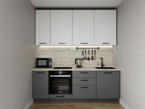 Кухонный гарнитур Меренга 2200 h950 (Стол. 26мм) в Нягани - nyagan.ok-mebel.com | фото