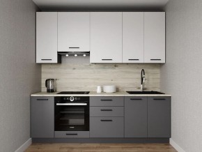 Кухонный гарнитур Меренга 2400 h950 (Стол. 26мм) в Нягани - nyagan.ok-mebel.com | фото