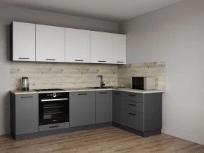 Кухонный гарнитур Меренга 2600*1600 (Стол. 38мм) в Нягани - nyagan.ok-mebel.com | фото