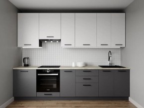 Кухонный гарнитур Меренга 3000 h950 (Стол. 38мм) в Нягани - nyagan.ok-mebel.com | фото