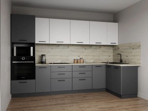 Кухонный гарнитур Меренга 3200*1400 (Стол. 38 мм) в Нягани - nyagan.ok-mebel.com | фото