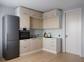 Кухонный гарнитур Шимо 2200*1700 (Стол. 38мм) в Нягани - nyagan.ok-mebel.com | фото