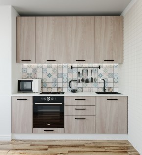 Кухонный гарнитур Шимо 2200 (Стол. 26мм) в Нягани - nyagan.ok-mebel.com | фото 1