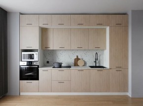 Кухонный гарнитур Шимо 3400 (Стол. 26мм) в Нягани - nyagan.ok-mebel.com | фото