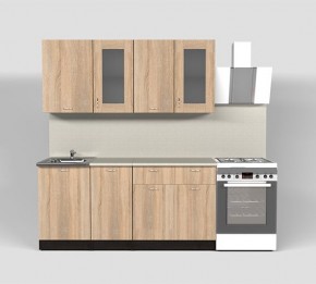 Кухня Симона Демо 1700 (Венга/Дуб Сонома) в Нягани - nyagan.ok-mebel.com | фото 7