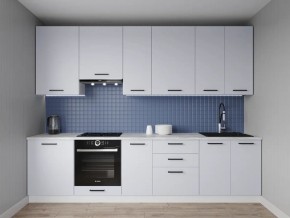 Кухонный гарнитур Смоки 2400 h950 (Стол. 38 мм) в Нягани - nyagan.ok-mebel.com | фото