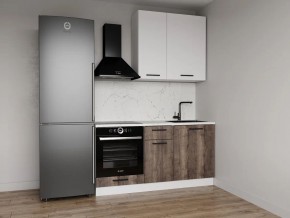 Кухонный гарнитур Старое Дерево 1600 h950 (Стол. 26мм) в Нягани - nyagan.ok-mebel.com | фото