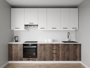 Кухонный гарнитур Старое Дерево 3000 h950 (Стол. 38мм) в Нягани - nyagan.ok-mebel.com | фото