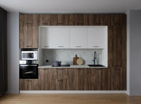 Кухонный гарнитур Старое Дерево 3400 (Стол. 26мм) в Нягани - nyagan.ok-mebel.com | фото