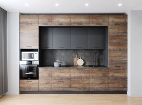 Кухонный гарнитур Трансильвания 3400 (Стол. 38мм) в Нягани - nyagan.ok-mebel.com | фото