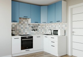 Кухонный гарнитур угловой Капри 2200х1600 h950 (Стол. 26мм) в Нягани - nyagan.ok-mebel.com | фото