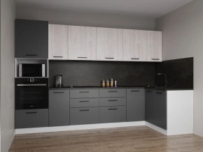 Кухонный гарнитур угловой Санторини 3200*1400 (Стол. 38мм) в Нягани - nyagan.ok-mebel.com | фото