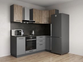 Кухонный гарнитур Умбра 2200*1000 (Стол. 38мм) в Нягани - nyagan.ok-mebel.com | фото