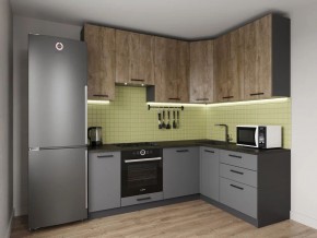 Кухонный гарнитур Умбра 2200*1600 h950 (Стол. 26мм) в Нягани - nyagan.ok-mebel.com | фото