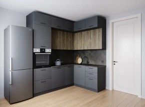 Кухонный гарнитур Умбра 2200*1700 (Стол. 26мм) в Нягани - nyagan.ok-mebel.com | фото