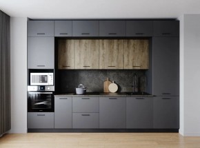 Кухонный гарнитур Умбра 3400 (Стол. 26мм) в Нягани - nyagan.ok-mebel.com | фото