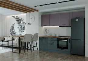 Кухонный гарнитур Виола 2550 (Стол. 38мм) в Нягани - nyagan.ok-mebel.com | фото