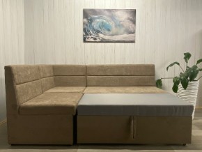 Кухонный уголок Уют-ЛЮКС со спальным местом (ППУ) велюр Comfort 03 в Нягани - nyagan.ok-mebel.com | фото 2
