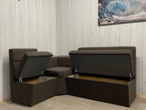 Кухонный уголок УЮТ низкий сектор (ППУ) велюр Luma 12 в Нягани - nyagan.ok-mebel.com | фото 2