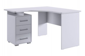 ЛАЙТ 2 Стол компьютерный угловой (1200) Белый/Белый в Нягани - nyagan.ok-mebel.com | фото