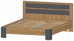 ЛЕНОРА Спальный гарнитур (модульный) графит в Нягани - nyagan.ok-mebel.com | фото 4