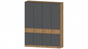 ЛЕНОРА Спальный гарнитур (модульный) графит в Нягани - nyagan.ok-mebel.com | фото 8
