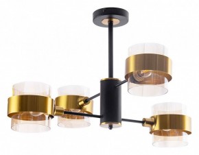 Люстра на штанге Arte Lamp Carlo A8205SP-4BK в Нягани - nyagan.ok-mebel.com | фото