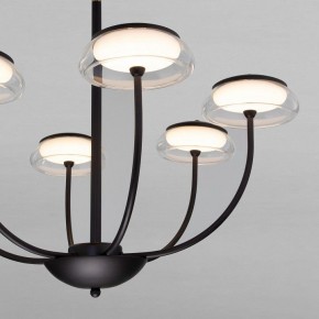 Люстра на штанге Eurosvet Fungo 50388 LED черный в Нягани - nyagan.ok-mebel.com | фото 5